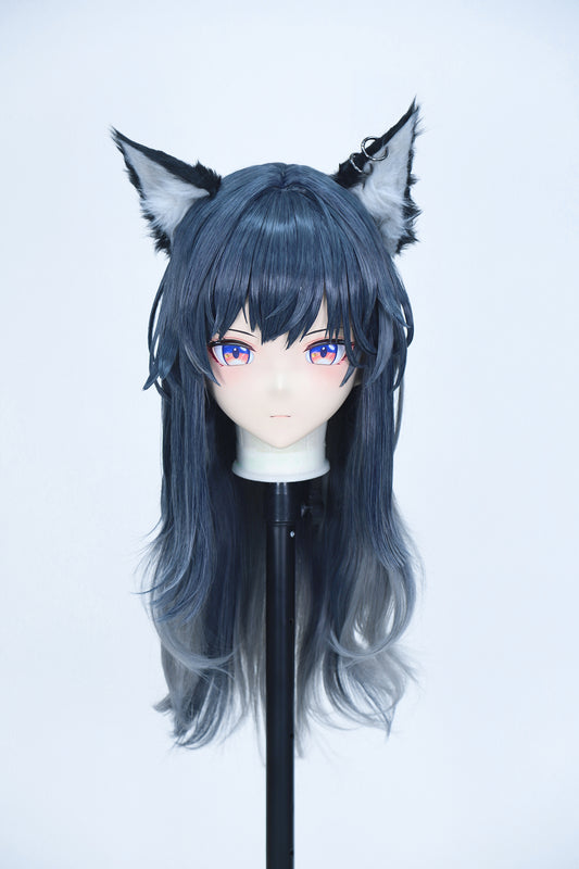 HeyaoFetish Full Head Kigurumi Mask D-06
