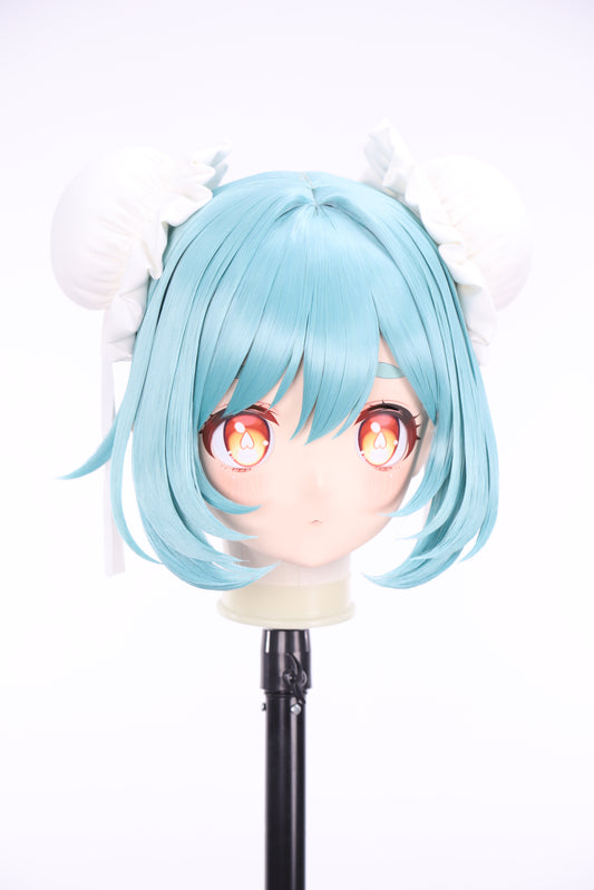 HeyaoFetish Full Head Kigurumi Mask 花卷