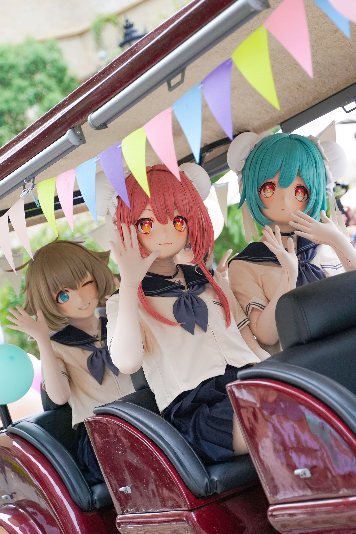 HeyaoFetish Full Head Kigurumi Mask 春卷